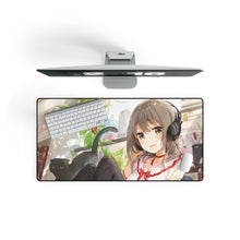 Load image into Gallery viewer, Anime Girl Mouse Pad (Desk Mat) On Desk