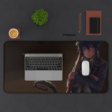 Load image into Gallery viewer, Rin Okumura Mouse Pad (Desk Mat) With Laptop