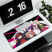Load image into Gallery viewer, The Devil Is a Part-Timer! Mouse Pad (Desk Mat) With Laptop