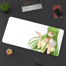 Load image into Gallery viewer, C.C. (Code Geass) Mouse Pad (Desk Mat) With Laptop
