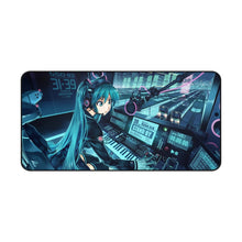 Load image into Gallery viewer, Hatsune Miku in the Station Sound Operating Studio Mouse Pad (Desk Mat)