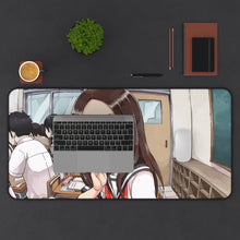 Load image into Gallery viewer, Karakai Jouzu No Takagi-san Mouse Pad (Desk Mat) With Laptop