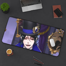Load image into Gallery viewer, Black Butler Sebastian Michaelis Mouse Pad (Desk Mat) On Desk