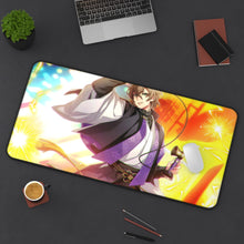Load image into Gallery viewer, Hypnosis Mic Mouse Pad (Desk Mat) On Desk
