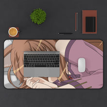 Load image into Gallery viewer, Spice And Wolf Mouse Pad (Desk Mat) With Laptop