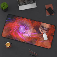 Load image into Gallery viewer, Naruto Vermillion Rasengan Mouse Pad (Desk Mat) On Desk