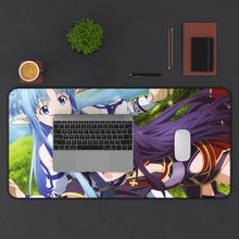 Load image into Gallery viewer, Sword Art Online II Mouse Pad (Desk Mat) With Laptop