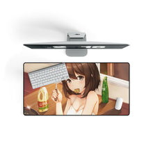 Load image into Gallery viewer, Anime Girl Mouse Pad (Desk Mat) On Desk