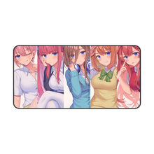 Load image into Gallery viewer, The Quintessential Quintuplets Miku Nakano, Itsuki Nakano, Nino Nakano, Yotsuba Nakano, Ichika Nakano Mouse Pad (Desk Mat)