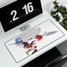 Load image into Gallery viewer, Anime Girl Mouse Pad (Desk Mat) With Laptop