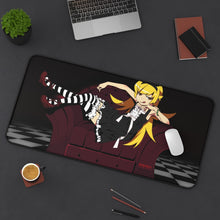 Load image into Gallery viewer, Monogatari (Series) Mouse Pad (Desk Mat) On Desk