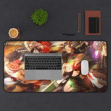 Load image into Gallery viewer, God Eater Mouse Pad (Desk Mat) With Laptop