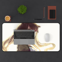 Load image into Gallery viewer, Spice And Wolf Mouse Pad (Desk Mat) With Laptop