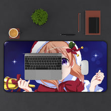Load image into Gallery viewer, Is The Order A Rabbit? Mouse Pad (Desk Mat) With Laptop