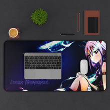 Load image into Gallery viewer, Guilty Crown Inori Yuzuriha Mouse Pad (Desk Mat) With Laptop