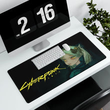 Load image into Gallery viewer, Cyberpunk: Edgerunners Mouse Pad (Desk Mat) With Laptop