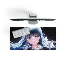 Load image into Gallery viewer, Anime Girl Mouse Pad (Desk Mat) On Desk