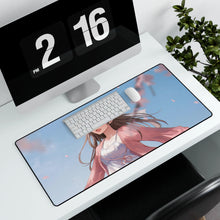 Load image into Gallery viewer, Anime Girl Mouse Pad (Desk Mat) With Laptop