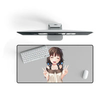 Load image into Gallery viewer, Anime Girl Mouse Pad (Desk Mat) On Desk