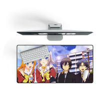 Load image into Gallery viewer, Charlotte Nao Tomori, Joujirou Takajou, Yusa Kurobane Mouse Pad (Desk Mat) On Desk