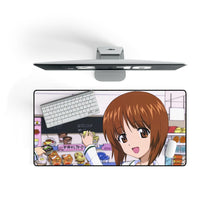 Load image into Gallery viewer, Girls und Panzer Mouse Pad (Desk Mat) On Desk
