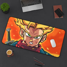 Load image into Gallery viewer, SSJ Trunks Mouse Pad (Desk Mat) On Desk