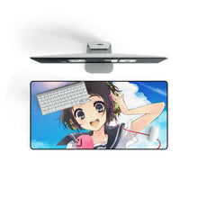 Load image into Gallery viewer, Anime Headphones Mouse Pad (Desk Mat) On Desk