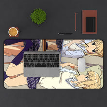 Load image into Gallery viewer, Fate/Stay Night Mouse Pad (Desk Mat) With Laptop