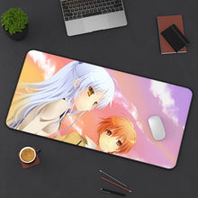 Load image into Gallery viewer, Angel Beats! Kanade Tachibana, Yuzuru Otonashi Mouse Pad (Desk Mat) On Desk