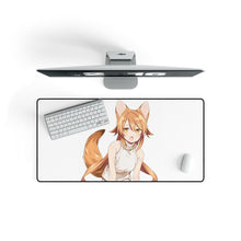 Load image into Gallery viewer, Anime Girl Mouse Pad (Desk Mat) On Desk