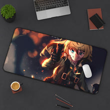Load image into Gallery viewer, Youjo Senki Mouse Pad (Desk Mat) On Desk