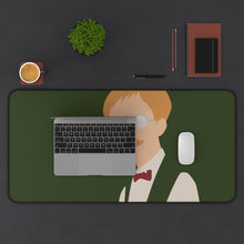 Load image into Gallery viewer, Escanor Mouse Pad (Desk Mat) With Laptop