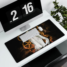 Load image into Gallery viewer, Okabe Mouse Pad (Desk Mat) With Laptop