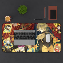 Load image into Gallery viewer, Pandora Hearts Mouse Pad (Desk Mat) With Laptop