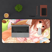 Load image into Gallery viewer, Monogatari (Series) Mouse Pad (Desk Mat) With Laptop