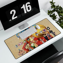 Load image into Gallery viewer, luffy and his Nakamas Mouse Pad (Desk Mat) With Laptop