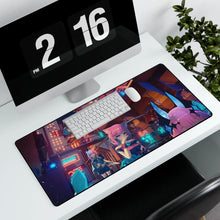 Load image into Gallery viewer, Anime Girl Mouse Pad (Desk Mat) With Laptop