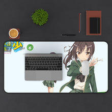 Load image into Gallery viewer, Boku Wa Tomodachi Ga Sukunai Yozora Mikazuki Mouse Pad (Desk Mat) With Laptop