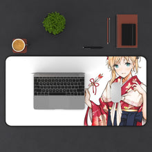 Load image into Gallery viewer, Gamers! Karen Tendou Mouse Pad (Desk Mat) With Laptop