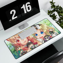 Load image into Gallery viewer, Isekai Quartet Mouse Pad (Desk Mat) With Laptop
