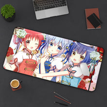 Load image into Gallery viewer, Is The Order A Rabbit? Mouse Pad (Desk Mat) On Desk