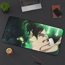 Load image into Gallery viewer, Yuno Mouse Pad (Desk Mat) On Desk