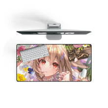 Load image into Gallery viewer, Anime Girl Mouse Pad (Desk Mat) On Desk