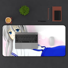 Load image into Gallery viewer, Clannad Tomoyo Sakagami Mouse Pad (Desk Mat) With Laptop