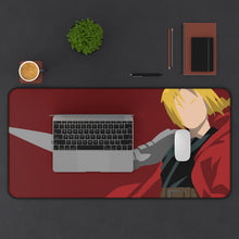 Load image into Gallery viewer, Anime FullMetal Alchemist Mouse Pad (Desk Mat) With Laptop