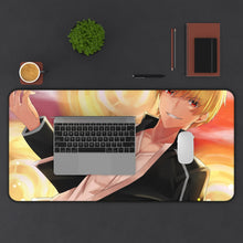 Load image into Gallery viewer, Gilgamesh (Fate Series) Mouse Pad (Desk Mat) With Laptop