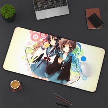 Load image into Gallery viewer, The Melancholy Of Haruhi Suzumiya Mouse Pad (Desk Mat) On Desk