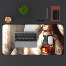 Load image into Gallery viewer, Magi: The Labyrinth Of Magic Alibaba Saluja, Japanese Desk Mat Mouse Pad (Desk Mat) With Laptop