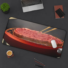 Load image into Gallery viewer, Yuzu's Steak! Mouse Pad (Desk Mat) On Desk