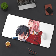 Load image into Gallery viewer, Darling In The FranXX Mouse Pad (Desk Mat) On Desk